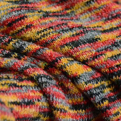 Red Marl Knit, Acrylic, 230 gsm