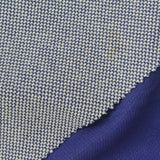 Royal Blue Textured Interlock Knit, Poly-Cotton — photo 3