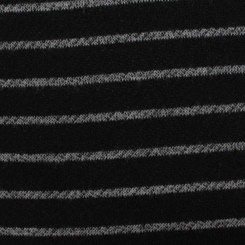 Grey Lines French Terry, Polyester