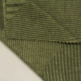 Olive Horizontal-Stripe Rib Knit, Polyester — photo 3