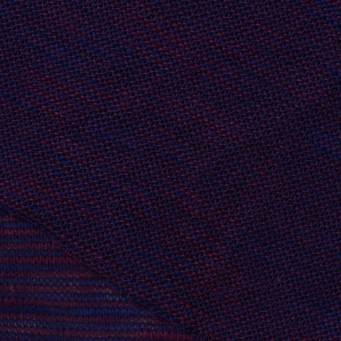 Deep Blue Marl Chunky Knit, Poly-Cotton