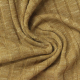 Tan Marl Rib Knit, Poly-Viscose — photo 3