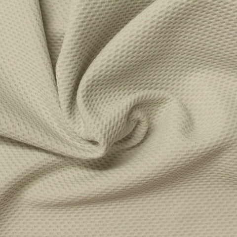 100% Polyester Knit Fabric, 270 gsm, 140 cm — Beige