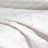 White Marl Jacquard, Polyester — photo 3