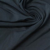 Polyester Stretch Linen-Look Fabric, 300 gsm, 150 cm — Navy — photo 3