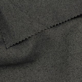 Dark Grey Horizontal-Stripe Ponte Knit, Cotton-Poly — photo 3