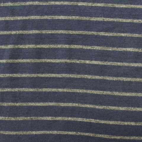 Light Grey Stripe Jersey Knit, 169 gsm