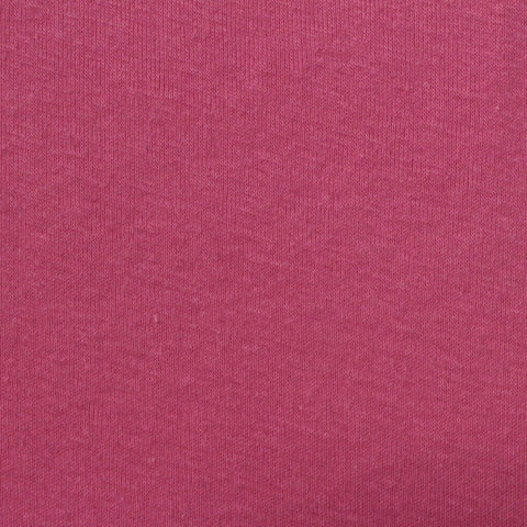 Cotton Polyester Rib Knit Fabric, 166 gsm, 185 cm — Pink