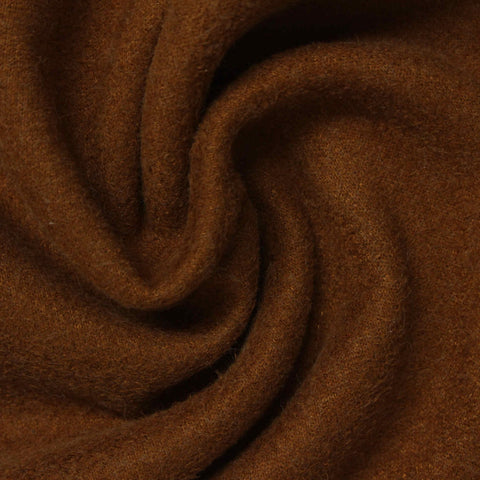 Brown Marl Faux Suede, Cotton-Poly