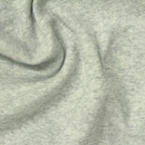 Heather Cotton Stretch Rib Knit Fabric, 250 gsm, 160 cm — Grey — photo 3