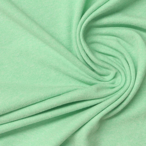 Light Green Marl Milk Silk Knit, Polyester