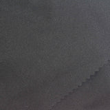 Polyester Stretch Sateen Fabric, 200 gsm, 158 cm — Black — photo 3