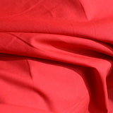 100% Cotton Poplin Fabric, 136 gsm, 148 cm — Red — photo 3