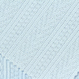 Jacquard Polyester Stretch Knit Fabric, 290 gsm, 165 cm — Blue — photo 3