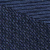 Dark Blue Horizontal-Stripe Interlock Knit, Poly-Modal — photo 3