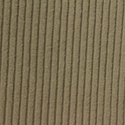 Polyester Viscose Stretch Rib Knit Fabric, 250 gsm, 130 cm — Khaki