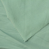 Brushed Polyester Stretch Knit Fabric, 210 gsm — Green — photo 3