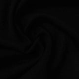 100% Polyester Interlock Knit Fabric, 175 gsm, 165 cm — Black — photo 3