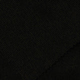 Polyester Stretch Rib Knit Fabric, 299 gsm, 180 cm — Black — photo 3