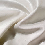 Jacquard Woven Fabric, 120 gsm, 134 cm — White — photo 3