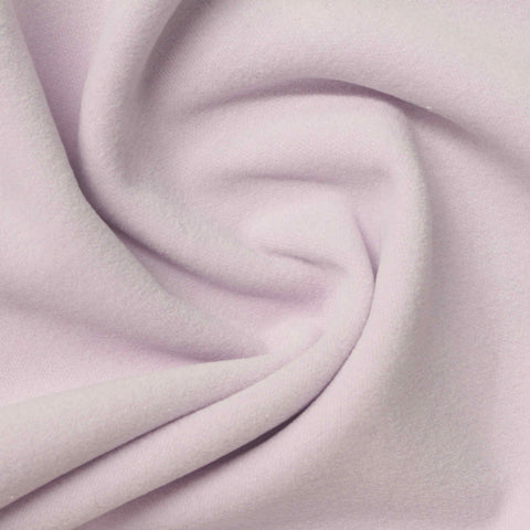Brushed Polyester Stretch Knit Fabric, 320 gsm, 185 cm — Pink