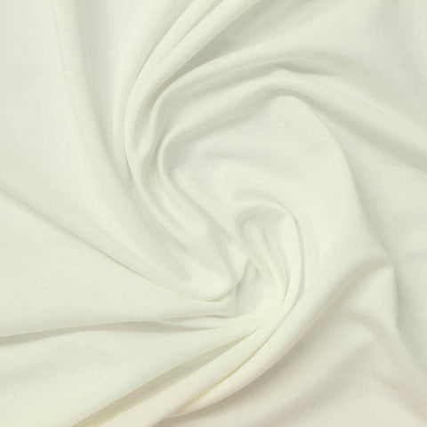 Polyester Stretch Milk Silk Knit Fabric, 120 gsm, 150 cm — Beige
