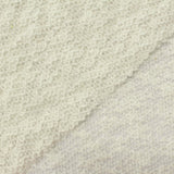 Slub Polyester Stretch Chunky Knit Fabric, 200 gsm, 170 cm — Beige — photo 3