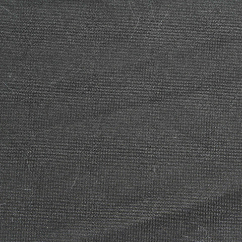 Brushed Polyester Stretch Milk Silk Knit Fabric, 160 gsm, 180 cm — Grey