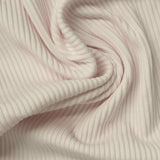 Viscose Stretch Rib Knit Fabric, 420 gsm, 125 cm — Beige — photo 3