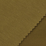 Polyester Stretch Rib Knit Fabric, 355 gsm, 165 cm — Khaki — photo 3