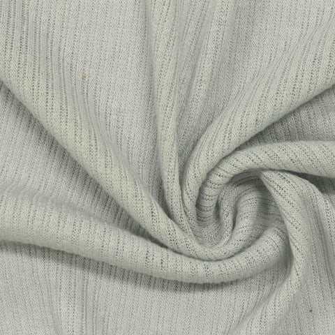 Viscose Polyester Rib Knit Fabric, 170 gsm, 136 cm — Green