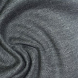 Grey Heathered-Marl Rib Knit, Wool-Cotton — photo 3