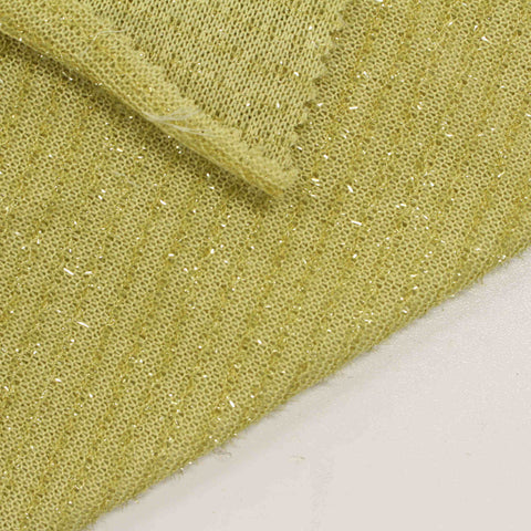 Sequin 100% Polyester Knit Fabric, 120 gsm, 150 cm — Khaki