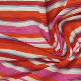 Printed 100% Polyester Plissé Fabric, 120 gsm, 155 cm — Multi — photo 3