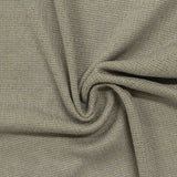 Polyester Stretch Rib Knit Fabric, 190 gsm, 150 cm — Khaki — photo 3