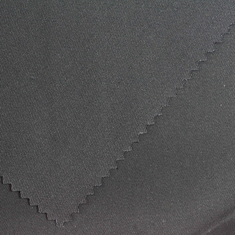 Cotton Polyester Stretch Sateen Fabric, 250 gsm, 145 cm — Grey