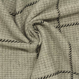 Dark Grey Check Jacquard, Poly-Cotton — photo 3