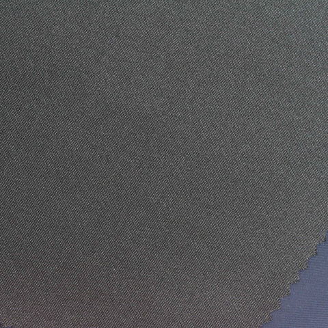 Striped Milk Silk Knit Fabric, 350 gsm, 150 cm — Navy