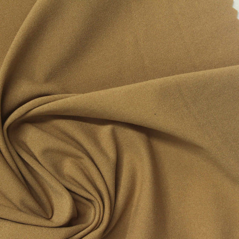 Nylon Stretch Jersey Knit Fabric, 100 gsm, 120 cm — Brown
