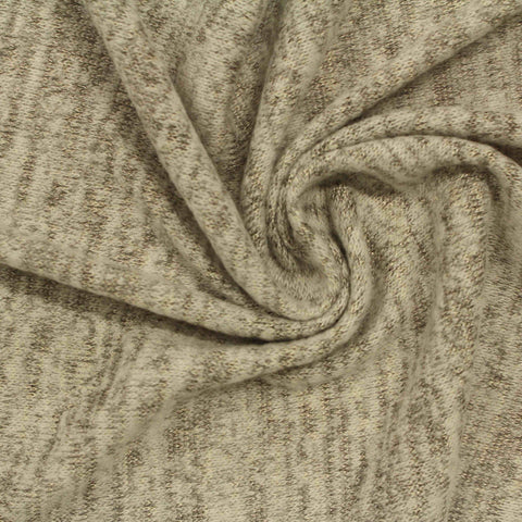 Light Beige Marl Knit, Poly-Viscose