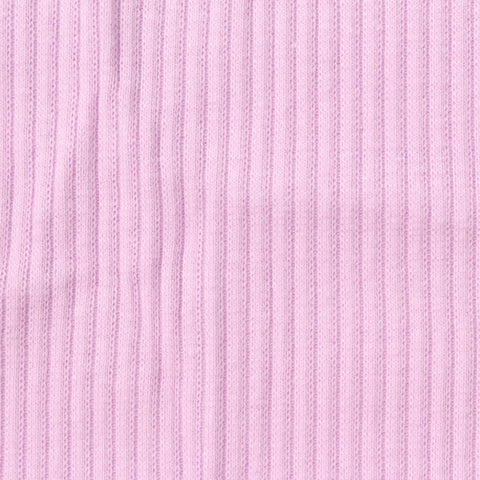 Rib Knit Fabric, 260 gsm, 110 cm — Pink