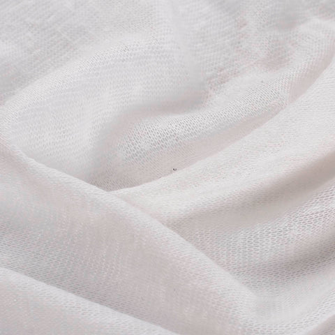 Viscose Polyester Jersey Knit Fabric, 130 gsm, 150 cm — White