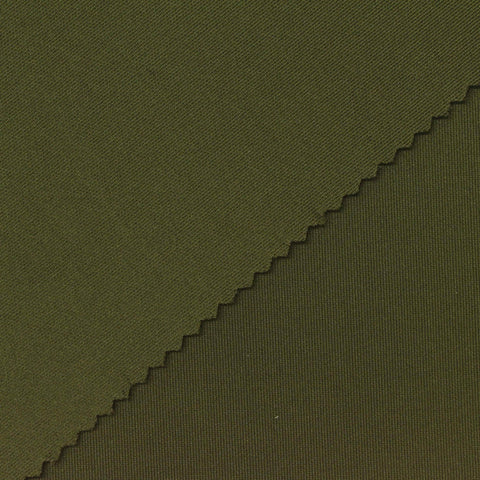 Polyester Stretch Scuba Knit Fabric, 260 gsm, 175 cm — Green