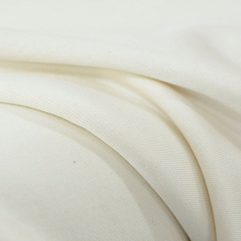 Cotton Viscose French Terry Fabric, 390 gsm, 170 cm — White