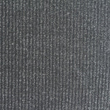 Dark Grey Marl Rib Knit, Nylon — photo 3