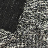 Black Marl Chunky Knit, Poly-Cotton — photo 3