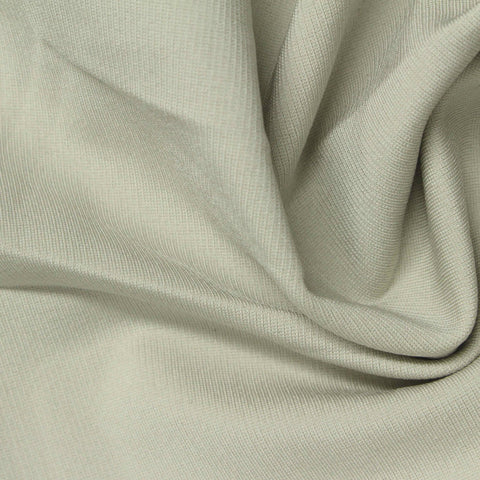 Viscose Nylon Stretch Ponte Knit Fabric, 380 gsm, 170 cm — Green