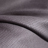 Grey Tone-on-Tone Grid Jacquard, Poly-Viscose — photo 3