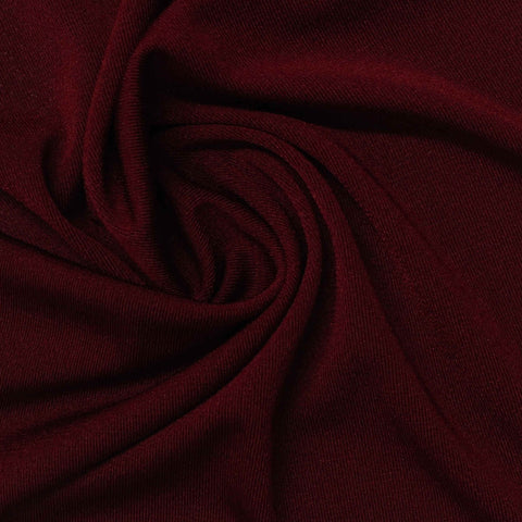 100% Polyester Piqué Knit Fabric, 250 gsm, 165 cm — Red