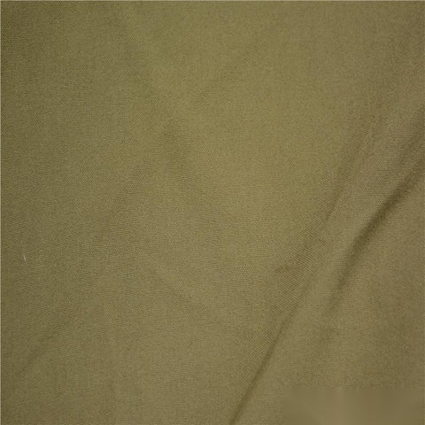 Polyester Cotton Twill Fabric, 185 gsm — Khaki